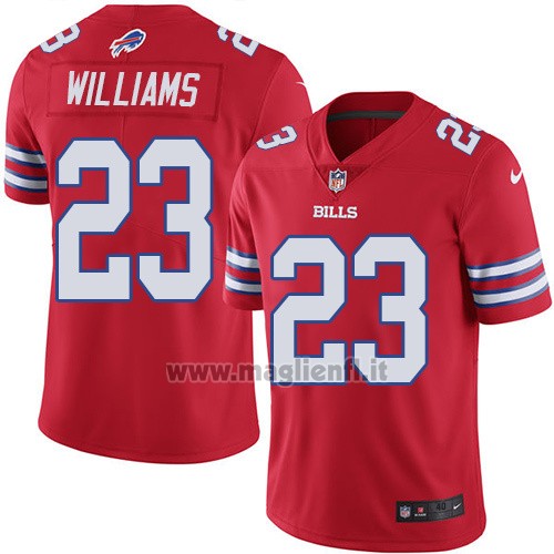 Maglia NFL Legend Buffalo Bills Williams Rosso4